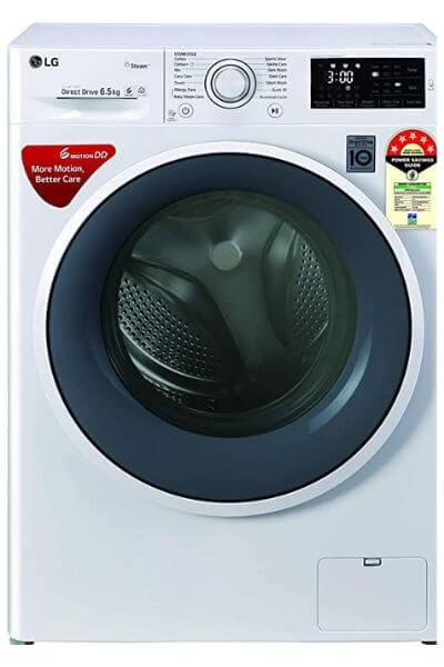 LG FHT1265ZNW 6.5 Kg 5 Star Front Load Washing Machine
